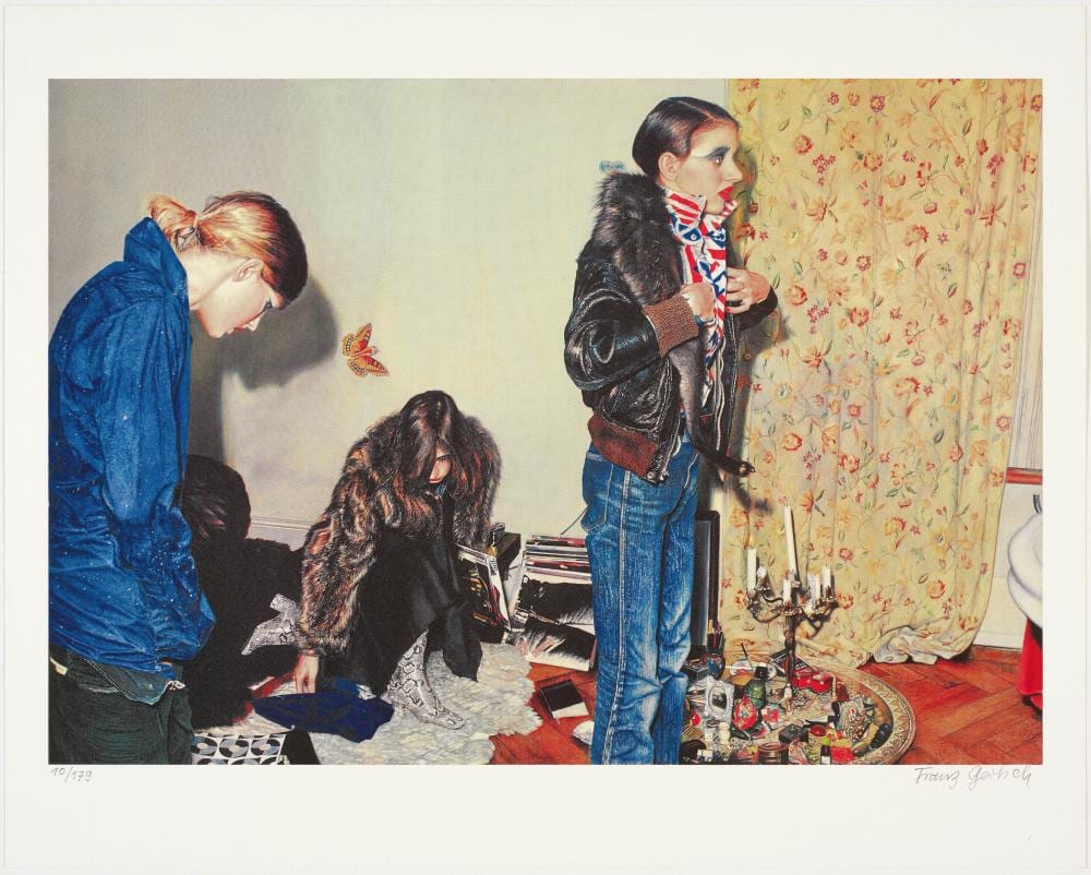 Franz Gertsch comparable auction result: franz gertsch