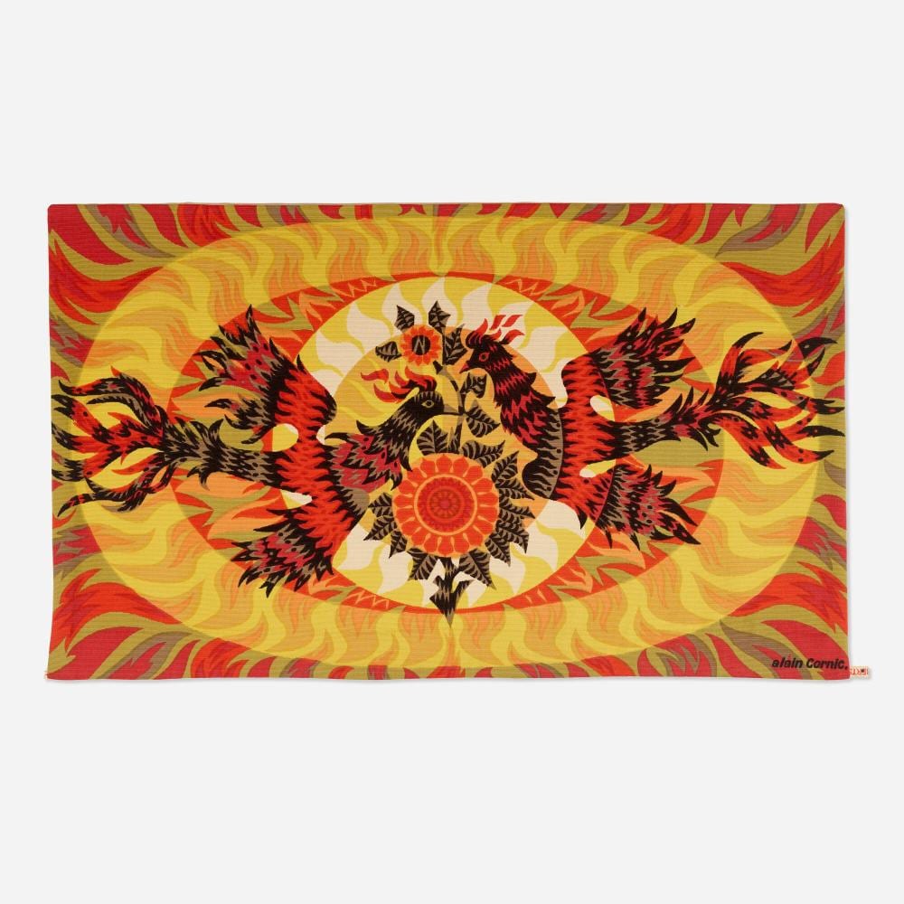 Alain Cornic comparable auction result: alain cornic phenix tapestry