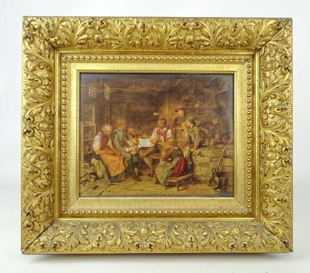 Franz von Defregger comparable auction result: franz von defregger 1835 1921