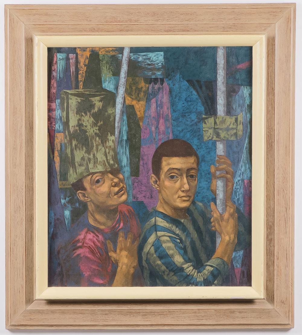 Herbert Laurence Davidson comparable auction result: herbert laurence davidson painting 1956