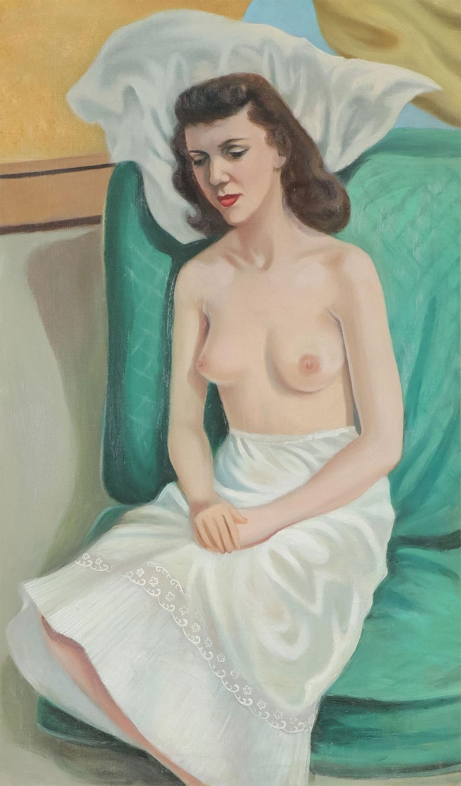 Dorothy Young Graham comparable auction result: dorothy young graham oil painting c 1950