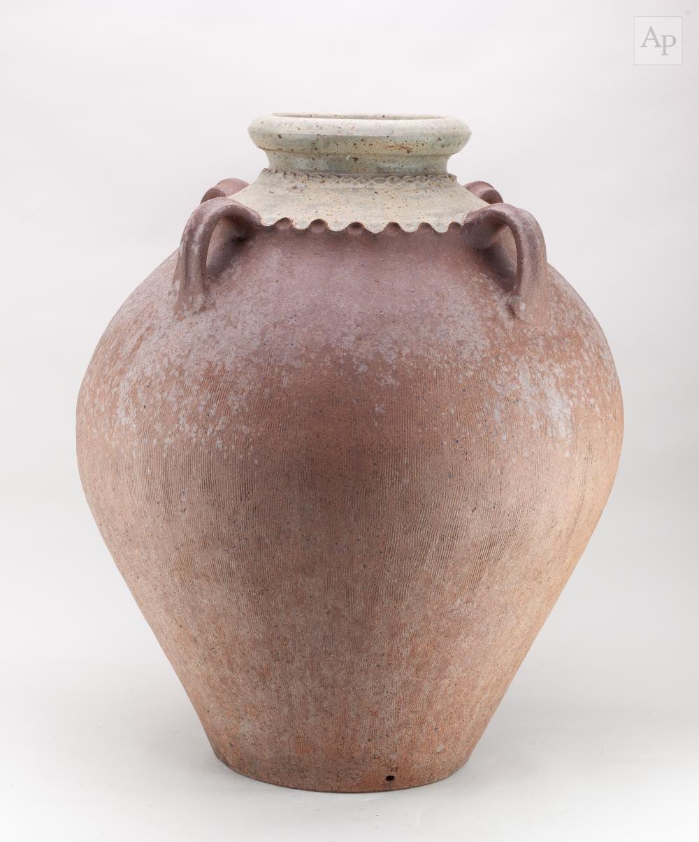 Arthur Griffiths comparable auction result: arthur griffiths 1928 2016 a very large globular stoneware jar with four handles impressed ag mark height 67cm