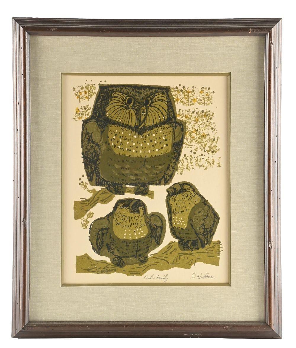 David Weidman comparable auction result: david weidman 1921 2014