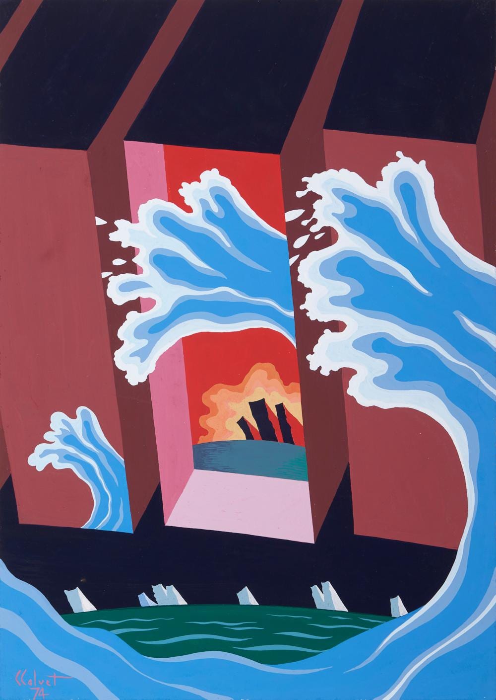 Carlos Calvet comparable auction result: carlos calvet 1928 2014 untitled
