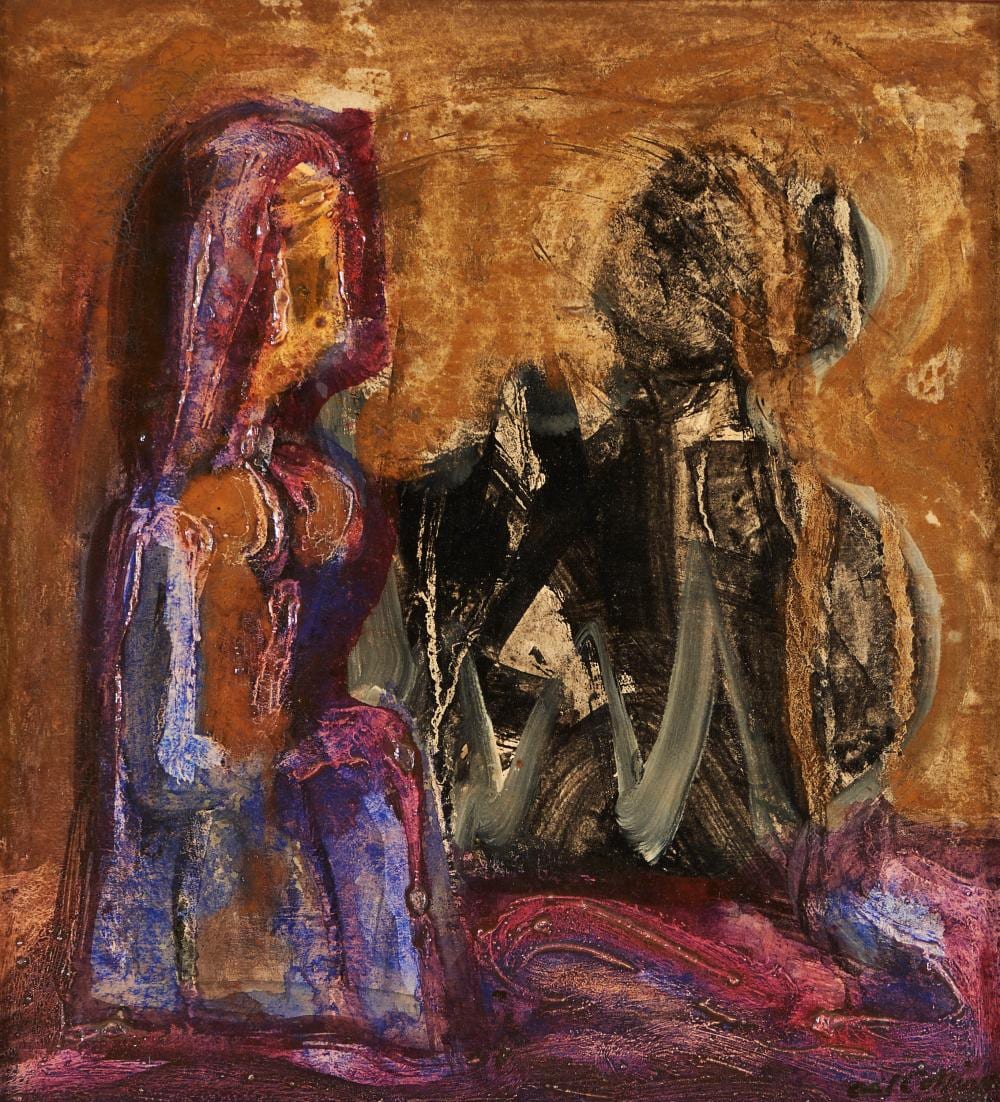 cecil collins 1908 1989 woman and landscape · Veritas Art Auctioneers · 2025-11-18 Cecil Collins comparable auction result: cecil collins 1908 1989 woman and landscape