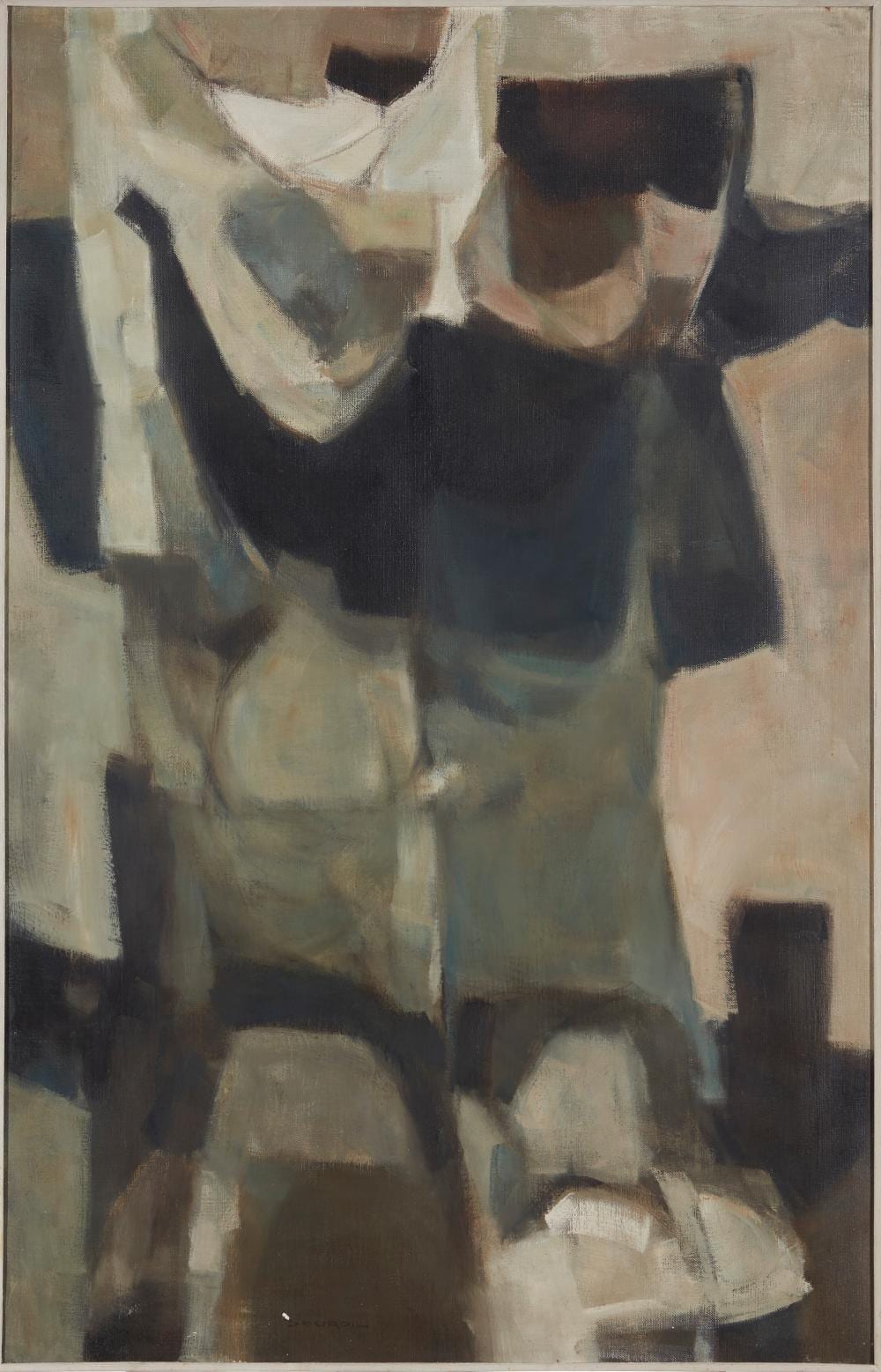 Luís Dourdil comparable auction result: lu s dourdil 1914 1989 untitled