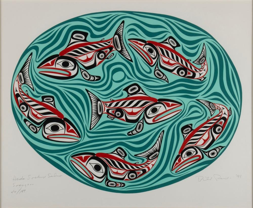 Bill Reid comparable auction result: bill reid canadian 1920 1998