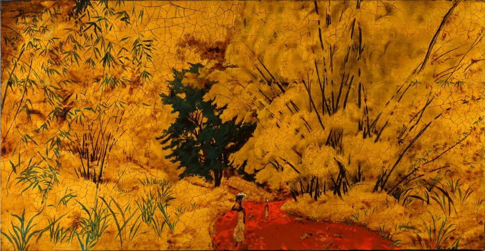 Alix Aymé comparable auction result: alix aym 1894 1989 route des bambous brazzaville circa 1960