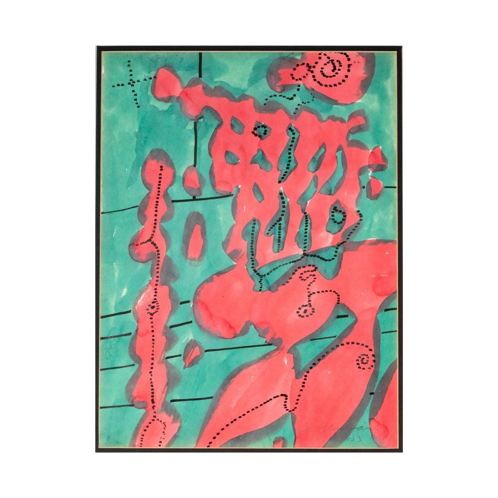 lee mullican 1919 1998 saint s edge · Abell Auction · 2025-11-11 Lee Mullican comparable auction result: lee mullican 1919 1998 saint s edge