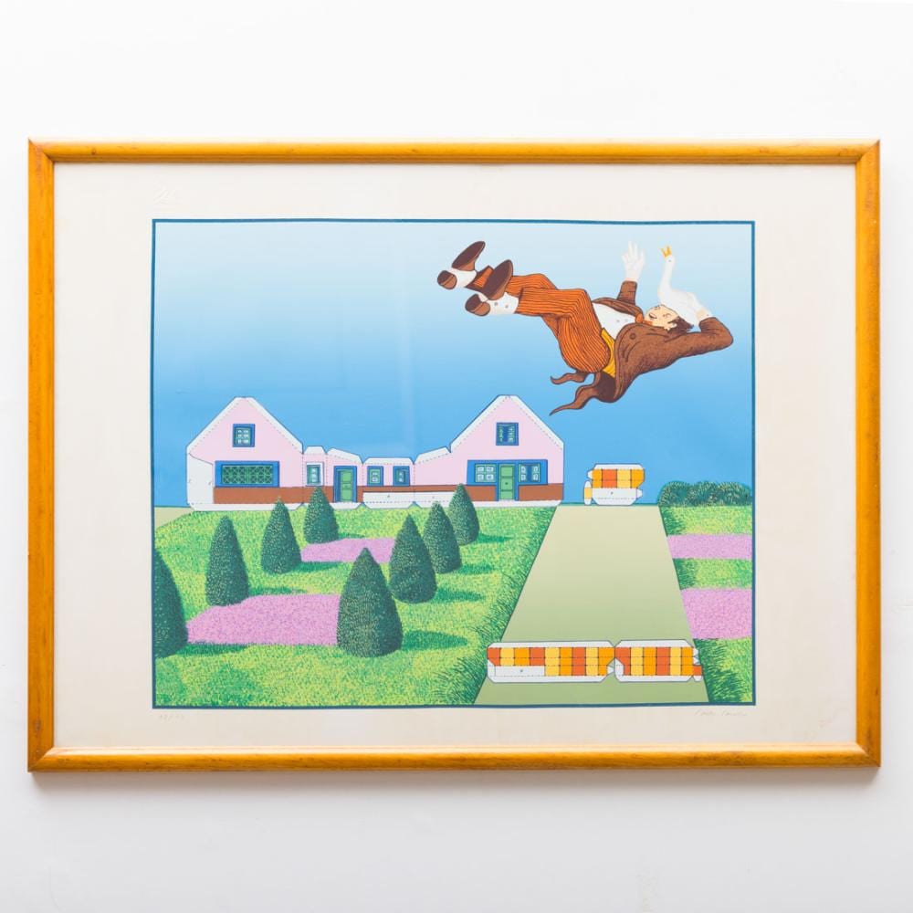Carlos Carreiro comparable auction result: carlos carreiro n 1946 serigrafia