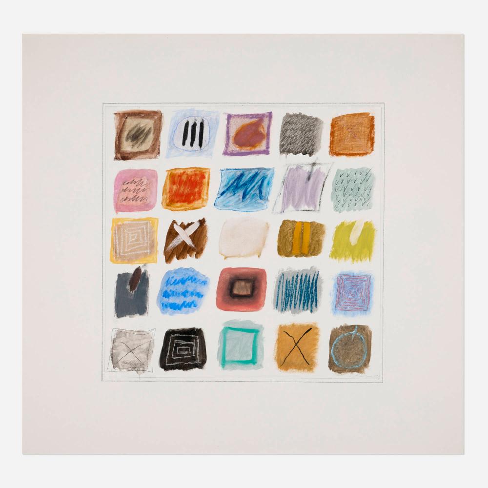 Ida Kohlmeyer comparable auction result: ida kohlmeyer untitled