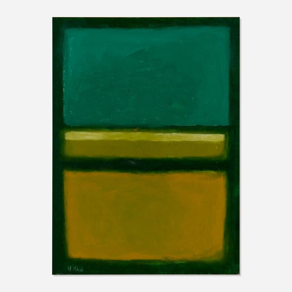 helen khal untitled · Rago Arts and Auction Center · 2025-11-12 Helen Khal comparable auction result: helen khal untitled