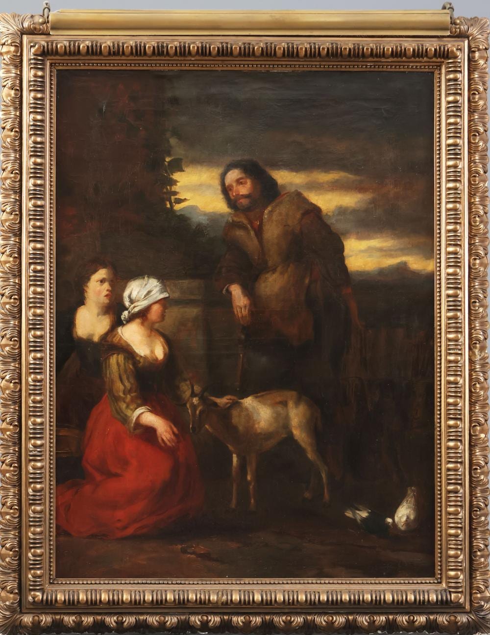 kopie nach karel dujardin · Auktionshaus Rotherbaum OHG · 2025-11-09 Karel DuJardin comparable auction result: kopie nach karel dujardin