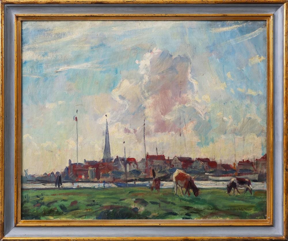 Heinrich Linde-Walther comparable auction result: heinrich eduard linde walther 1868 l beck 1939 travem nde