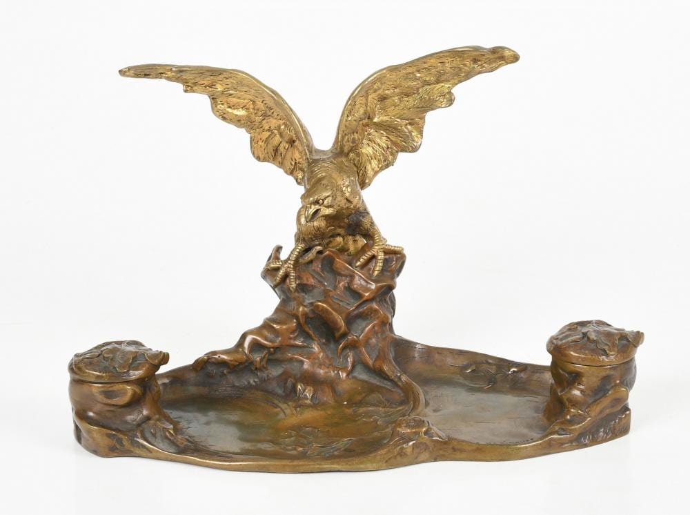 Albert Marionnet comparable auction result: albert marionnet 1852 1910 bronze standish