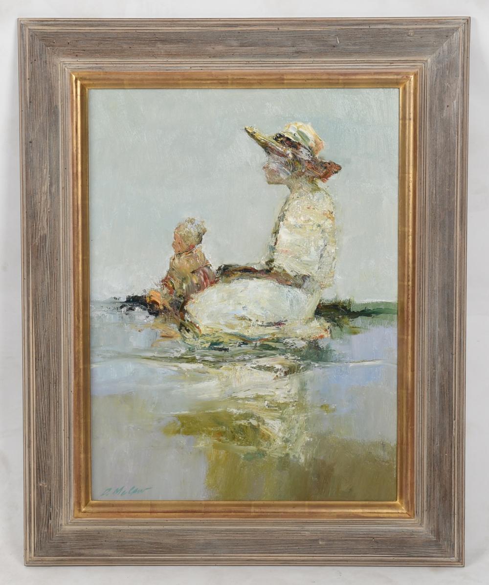 Dan McCaw comparable auction result: dan mccaw 1942 oil on board