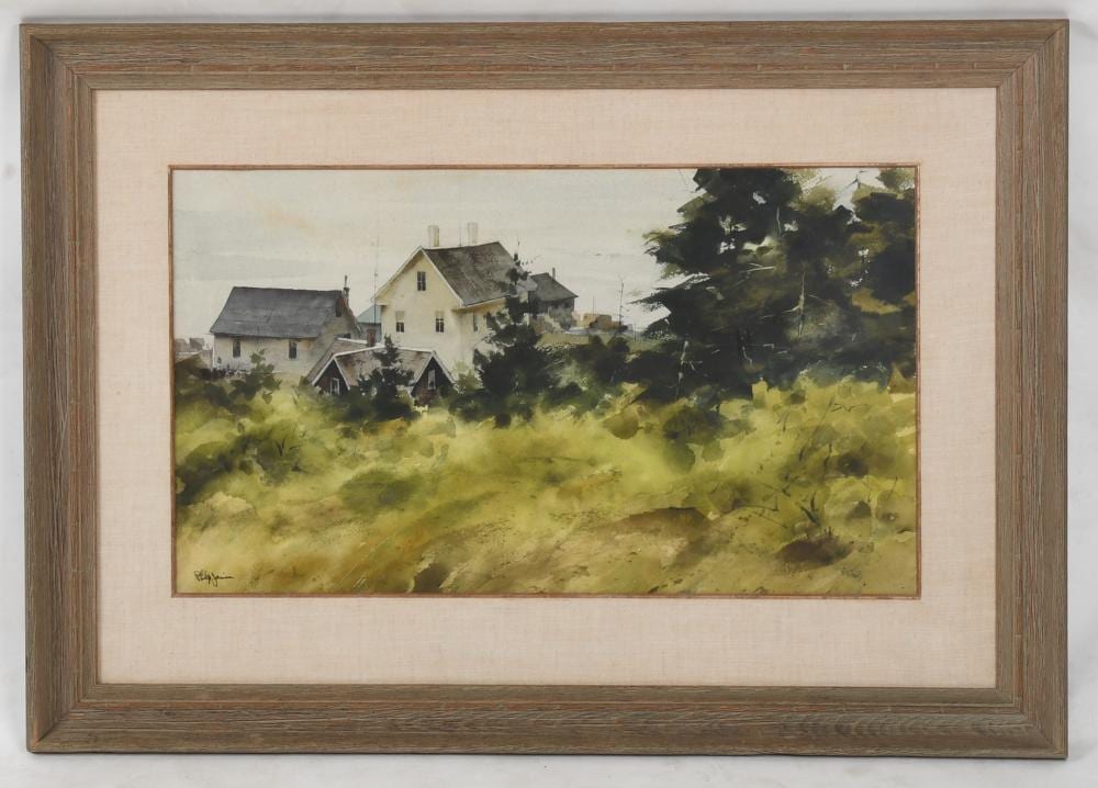 Philip Jamison comparable auction result: philip jamison 1923 25 2021 watercolor
