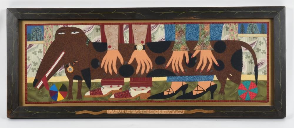 Chris Roberts-Antieau comparable auction result: chris roberts antieau b 1951 mixed media
