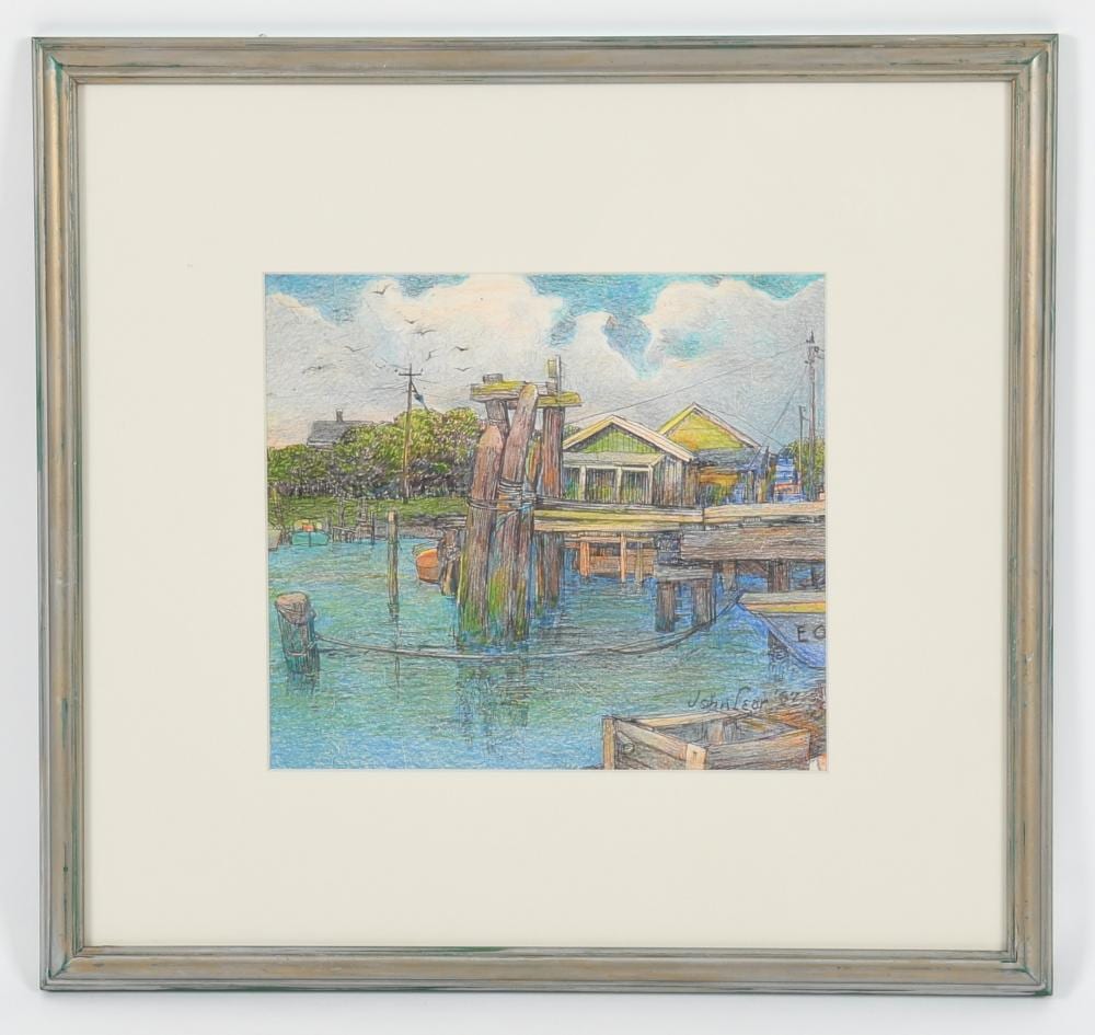 John B. Lear comparable auction result: john b lear 1910 2008 mixed media