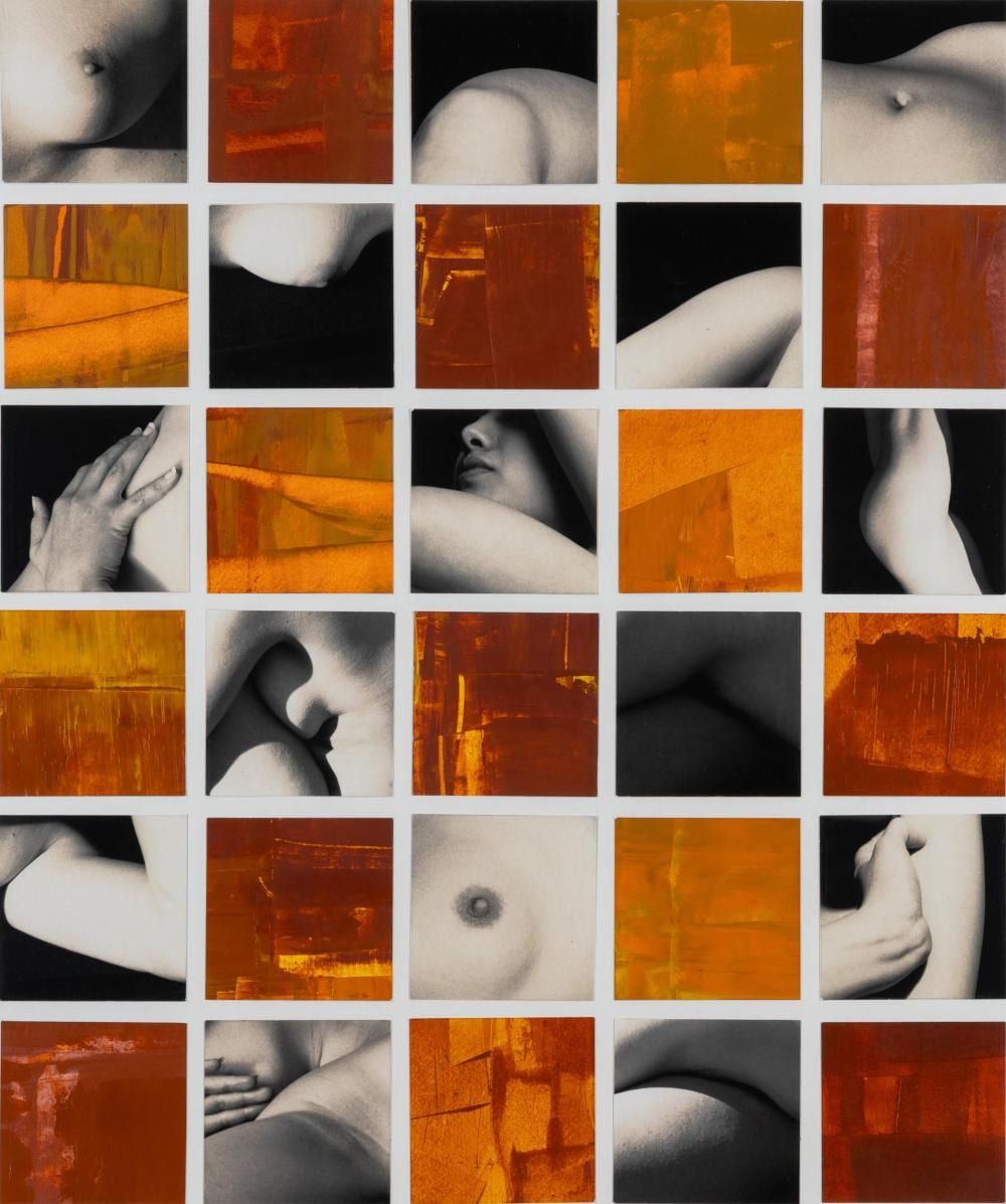 Rex Dupain comparable auction result: rex dupain born 1954 nude with abstract 1996
