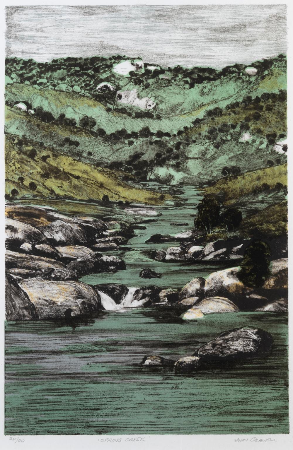 john caldwell born 1942 spring creek · Gibson's · 2025-11-19 John Caldwall comparable auction result: john caldwell born 1942 spring creek