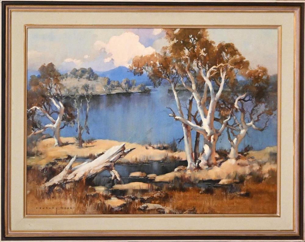 clifford dudley wood eildon reservoir · Leonard Joel · 2025-11-06 Clifford Dudley Wood comparable auction result: clifford dudley wood eildon reservoir