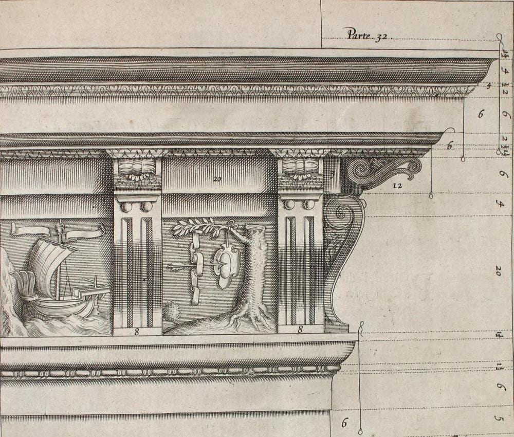 Vignola (1507) comparable auction result: vignola g b da