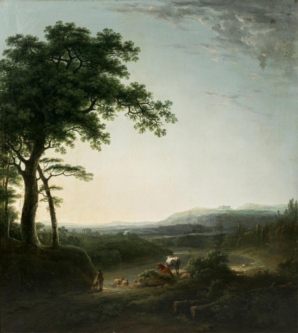 Abraham Pether comparable auction result: abraham pether english 1756 1812