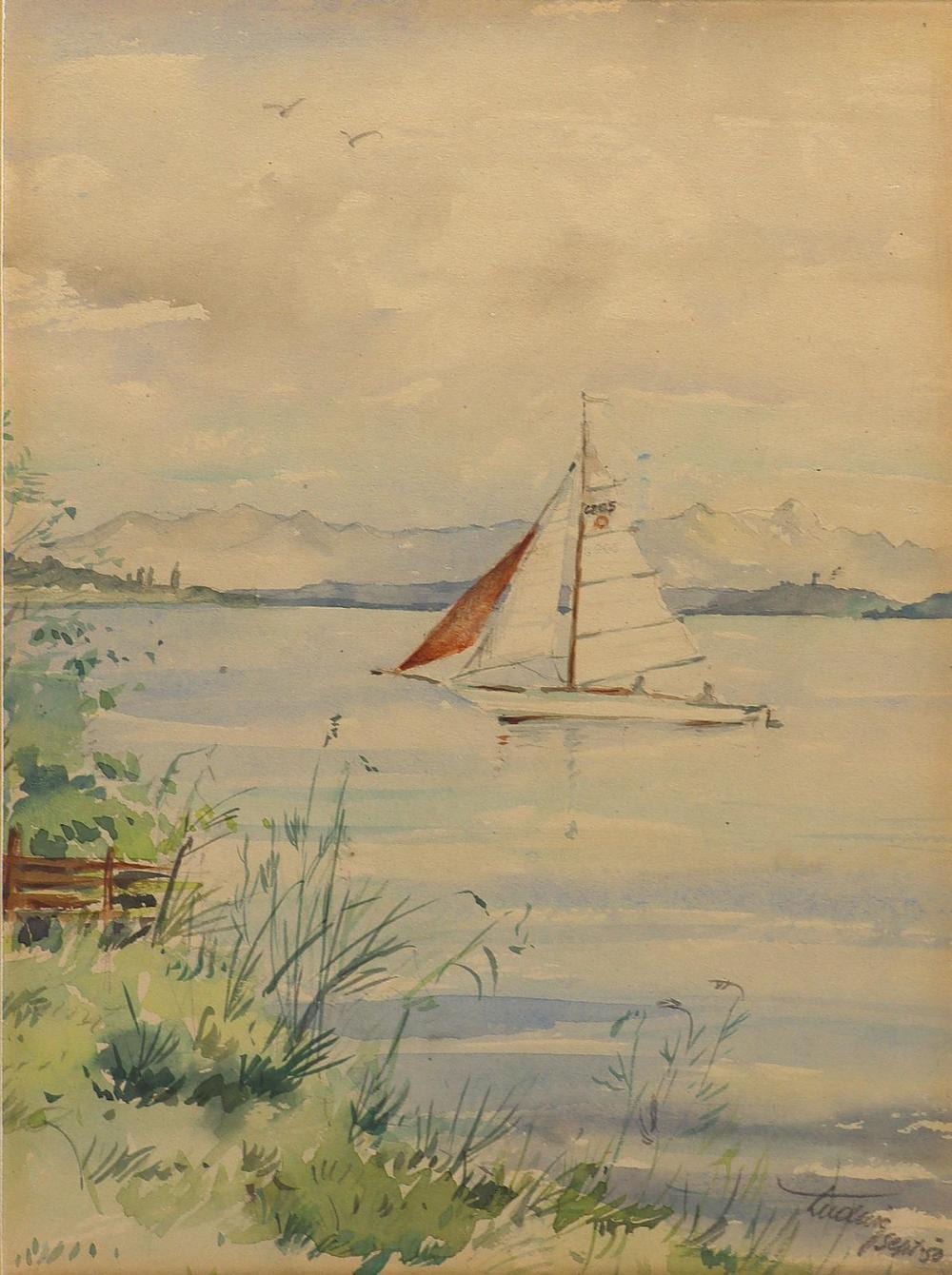 Lajos Márk comparable auction result: ludwig friedrich