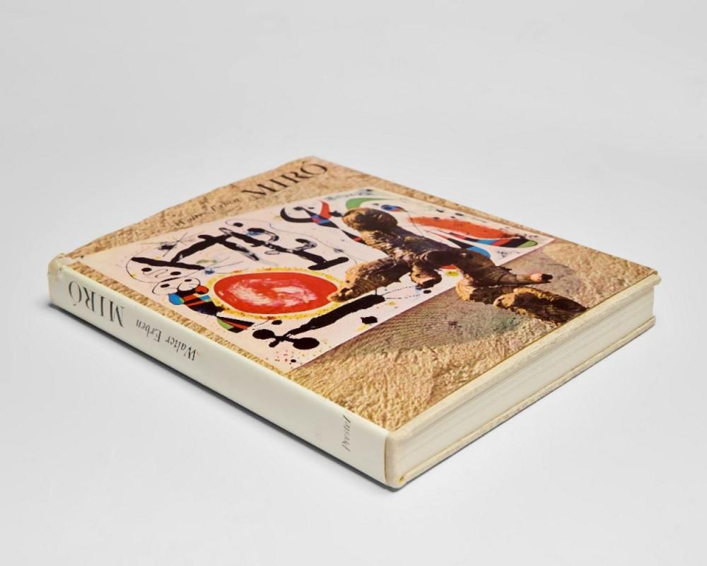 Laura Waring comparable auction result: joan mir spanish 1893 1983 a rare hand signed book 1959 written by w