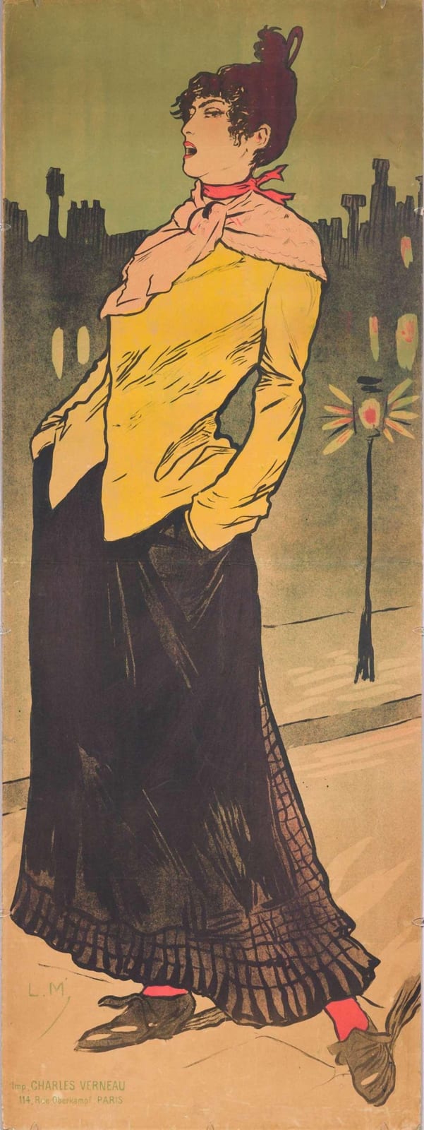 Lucien Marie François Metivert comparable auction result: lucien m tivet french 1863 1932 eug nie buffet dans sa repertoire real