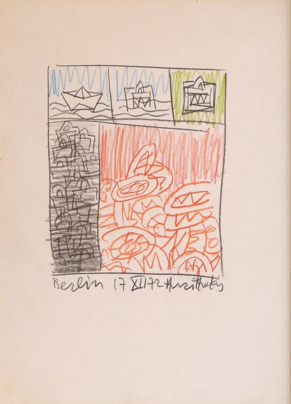 Alexis Akrithakis comparable auction result: alexis akrithakis greek 1939 1994 ar