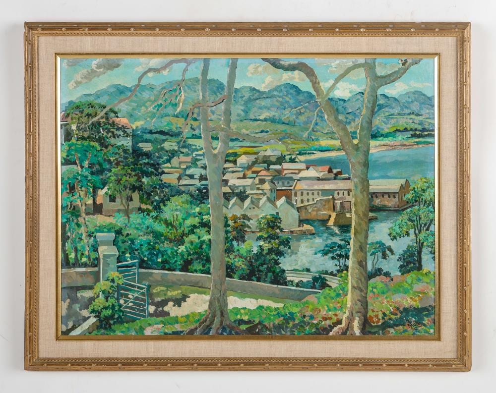 Albert Huie comparable auction result: albert huie jamaican b 1920