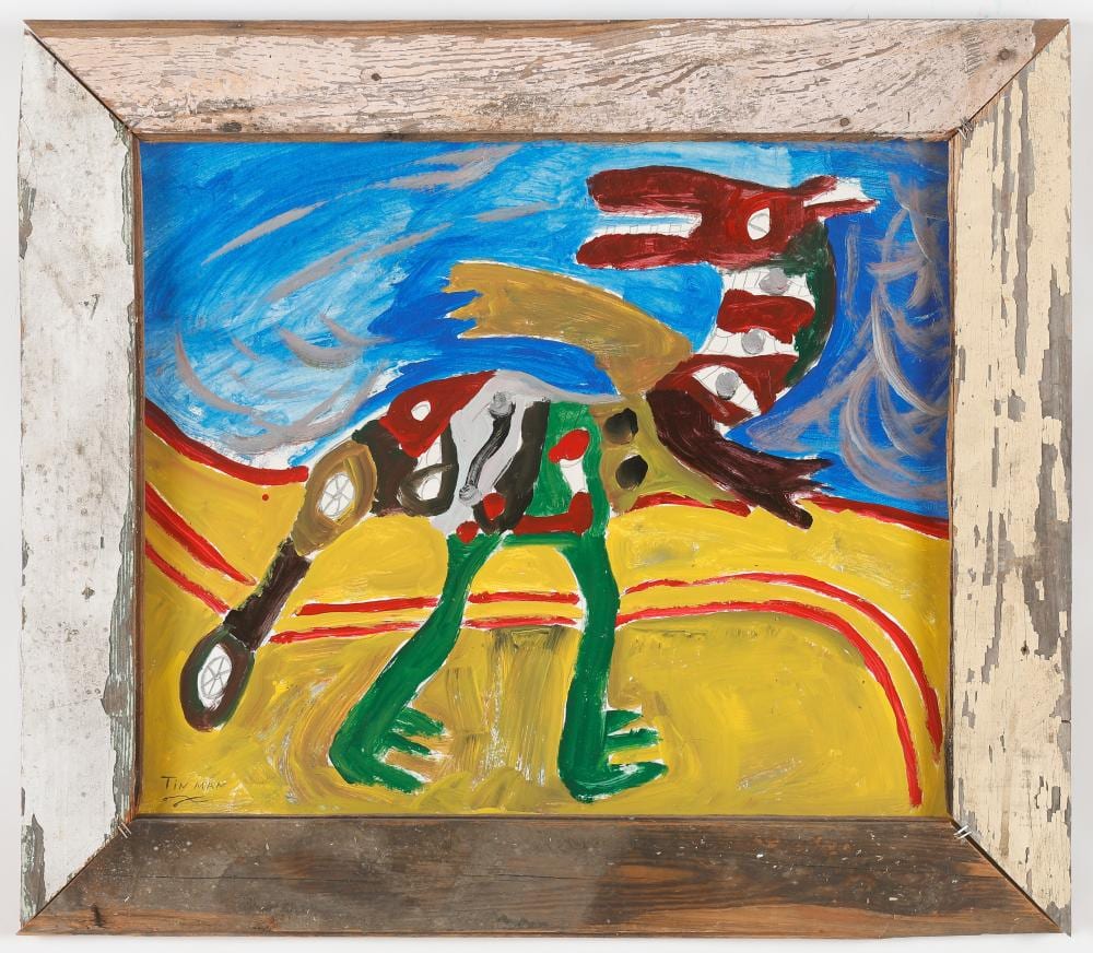 Charlie Lucas comparable auction result: charlie lucas american alabama house pet circa 2010