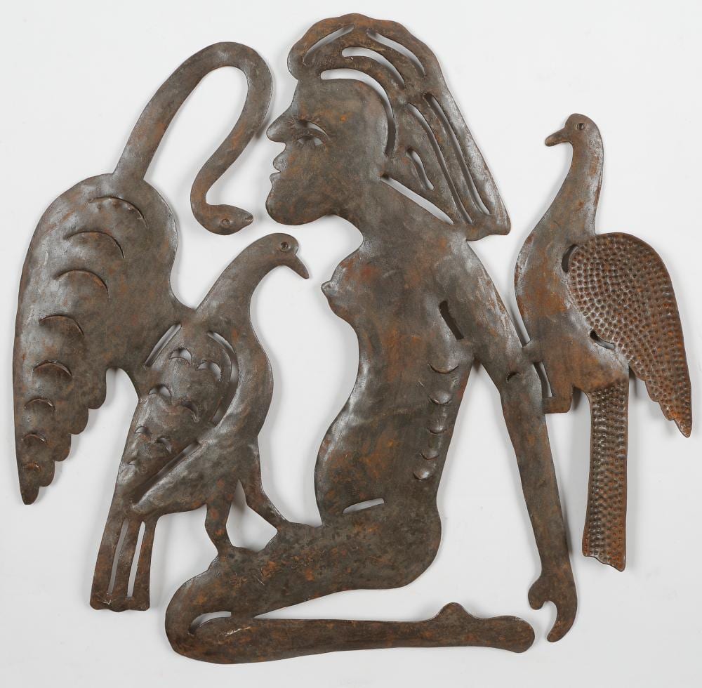Serge Jolimeau comparable auction result: serge jolimeau haitian b 1952
