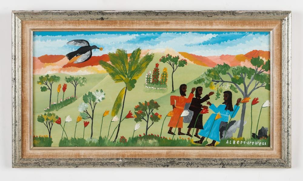 albert artwell jamaican jamaica the lesson · Material Culture · 2025-11-24 Albert Artwell comparable auction result: albert artwell jamaican jamaica the lesson