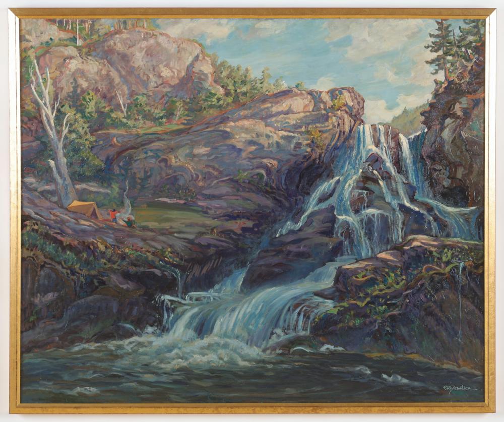 Frederick Knecht Detwiller comparable auction result: frederick knecht detwiller 1882 1953 bolton vermont sept 1922