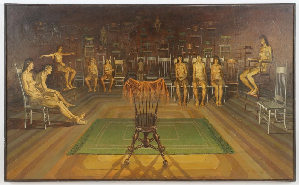 paul gorka american b 1931 large painting 44 x 74 · Material Culture · 2025-11-24 Paul Gorka comparable auction result: paul gorka american b 1931 large painting 44 x 74