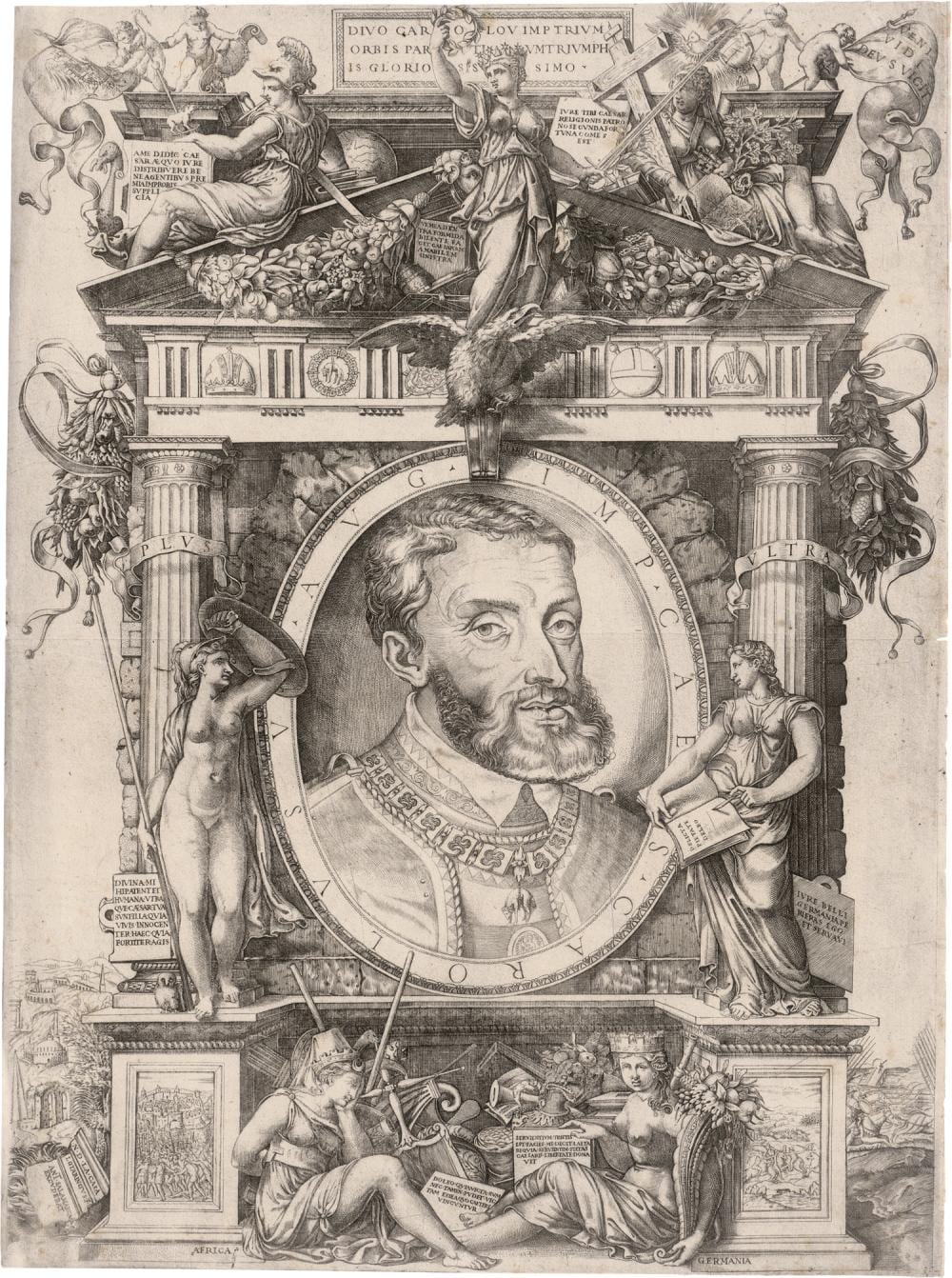 casa niccol della bildnis des kaisers karl v · Bassenge Auctions · 2025-11-26 Joseph Linkert comparable auction result: casa niccol della bildnis des kaisers karl v
