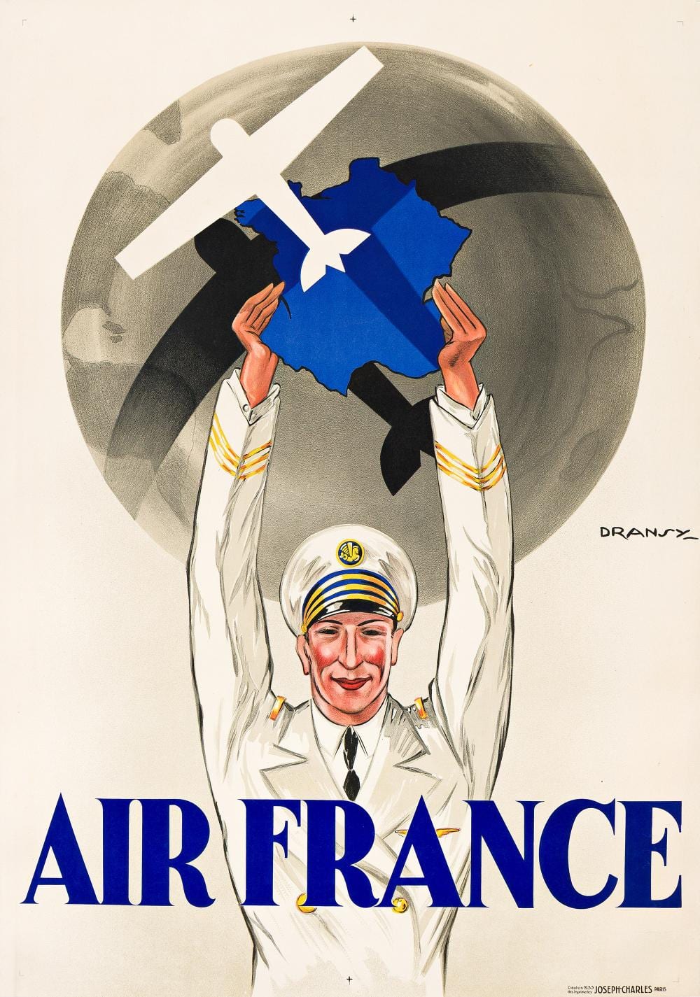 Dransy comparable auction result: dransy jules isnard air france 1933