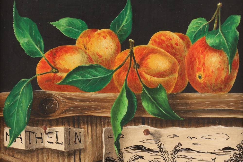 lucien mathelin french 1905 1981 still life with peaches signed · Kavanagh Auctions · 2025-11-22 Lucien Mathelin comparable auction result: lucien mathelin french 1905 1981 still life with peaches signed