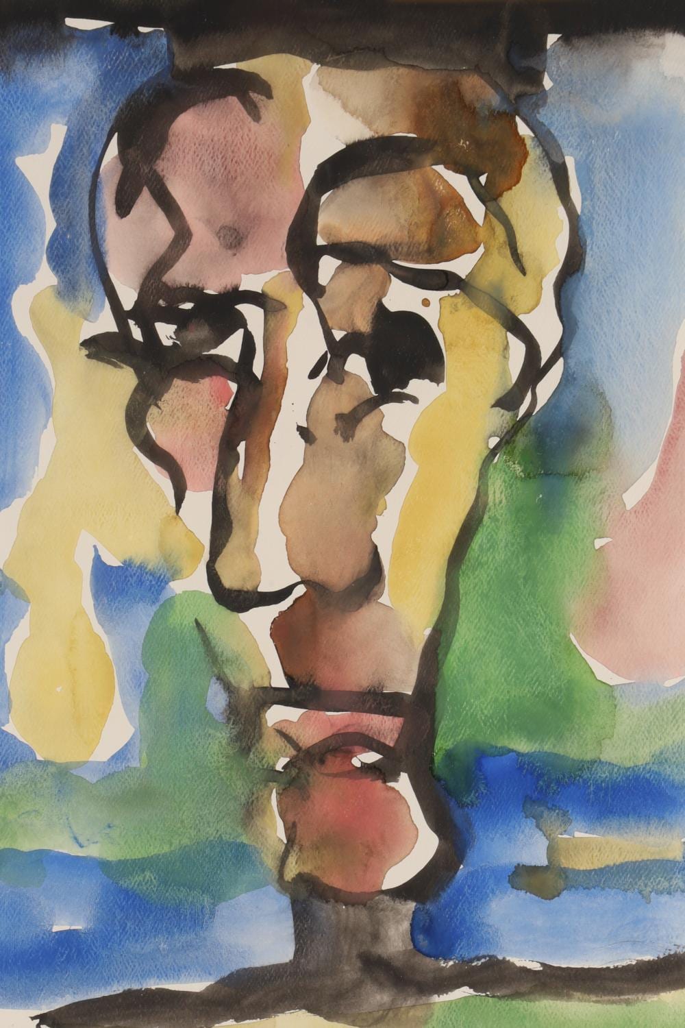 harold klunder netherlands canada b 1943 abstract watercolour portrait · Kavanagh Auctions · 2025-11-22 Harold Klunder comparable auction result: harold klunder netherlands canada b 1943 abstract watercolour portrait