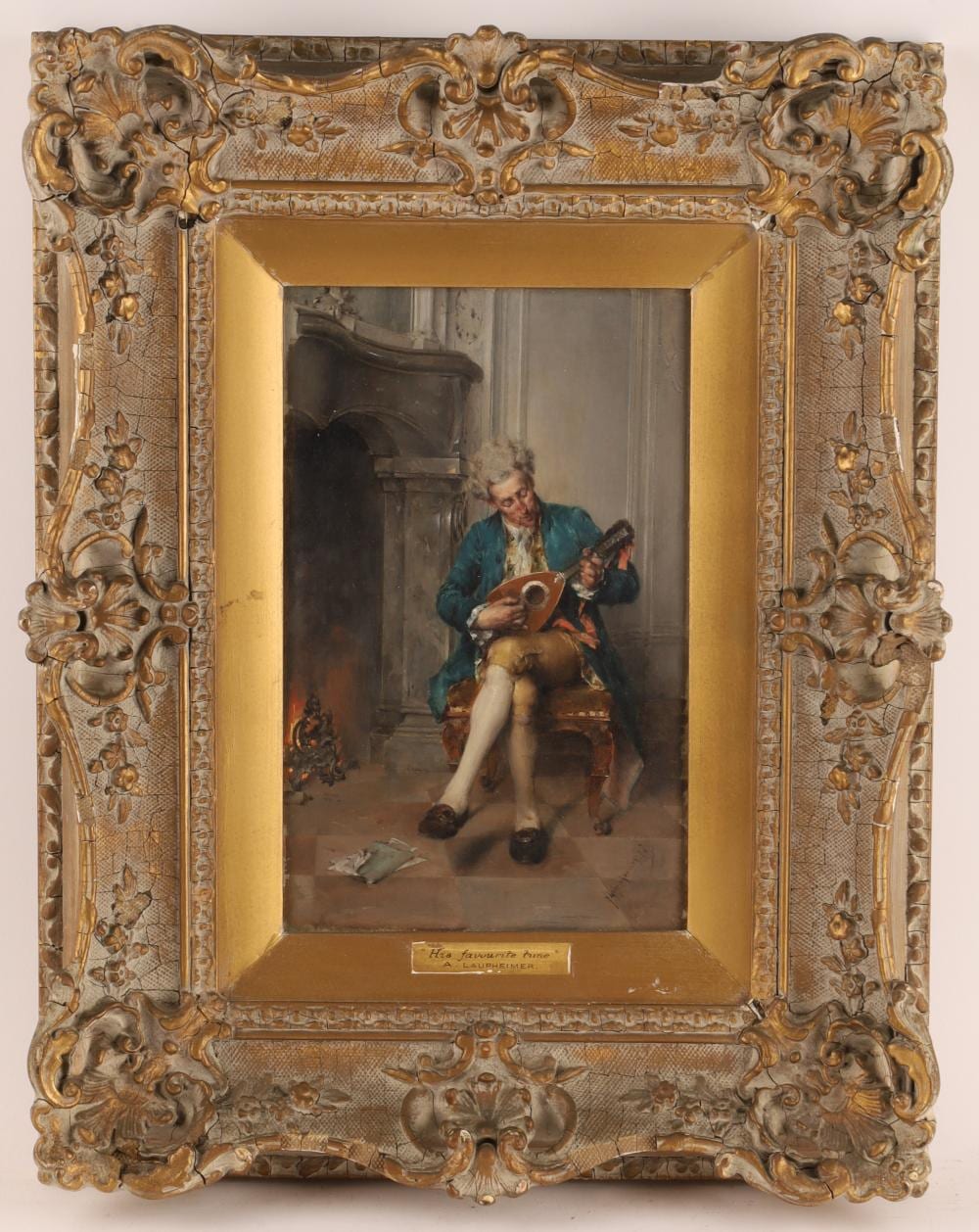 anton laupheimer german 1848 1927 oil on board interior scene · Kavanagh Auctions · 2025-11-22 Anton Laupheimer comparable auction result: anton laupheimer german 1848 1927 oil on board interior scene