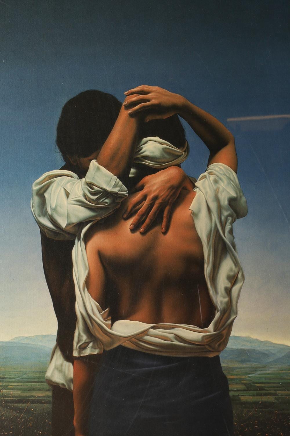 Santiago Carbonell comparable auction result: santiago carbonell ecuador mexico b 1960 embrace lithograph ed 197 250