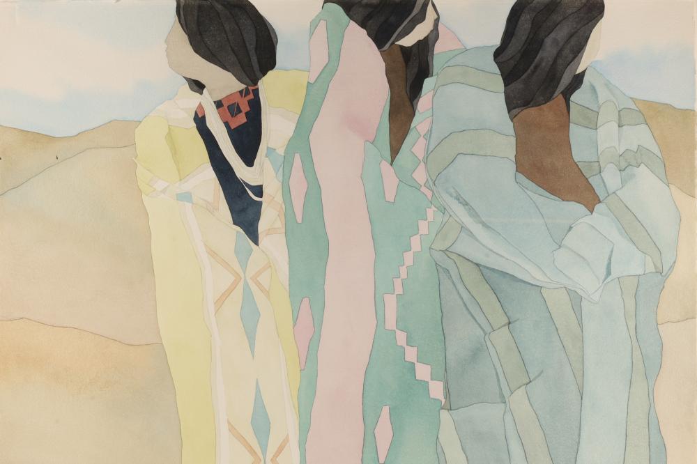 Irene Klar comparable auction result: irene klar canadian b 1950 watercolour 1986