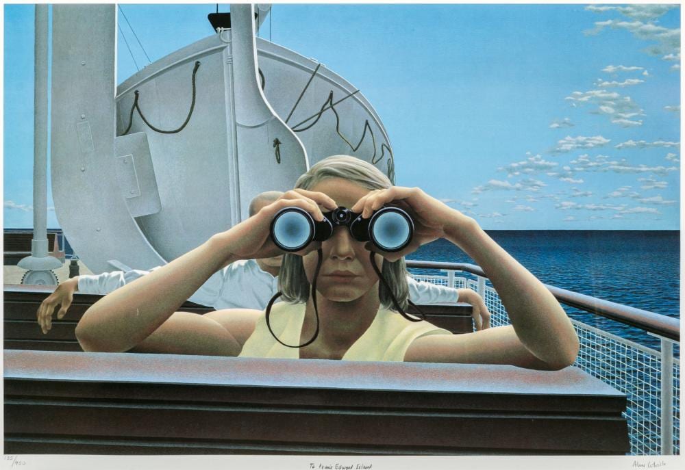 David Alexander Colville comparable auction result: alex colville canadian 1920 2013