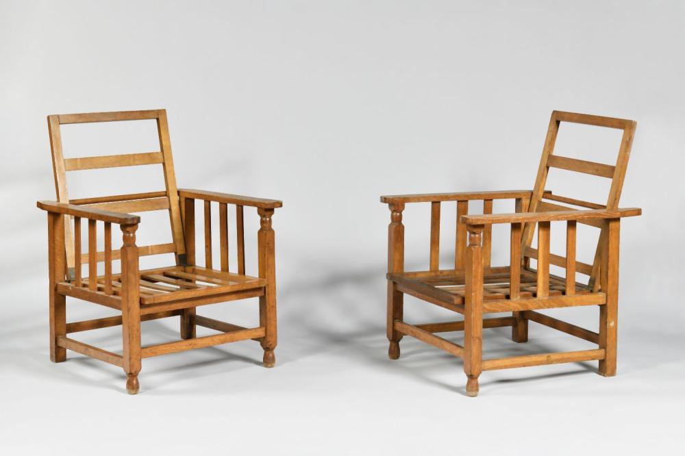 Francis Jourdain comparable auction result: francis jourdain 1876 1958 dans le gout de paire de fauteuils
