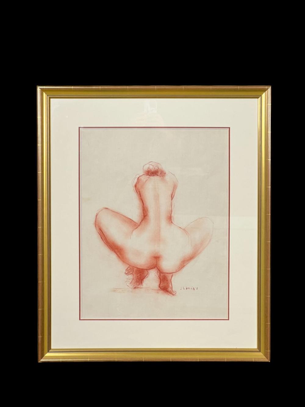 Jean Laniau comparable auction result: jean laniau b 1931 papillon study