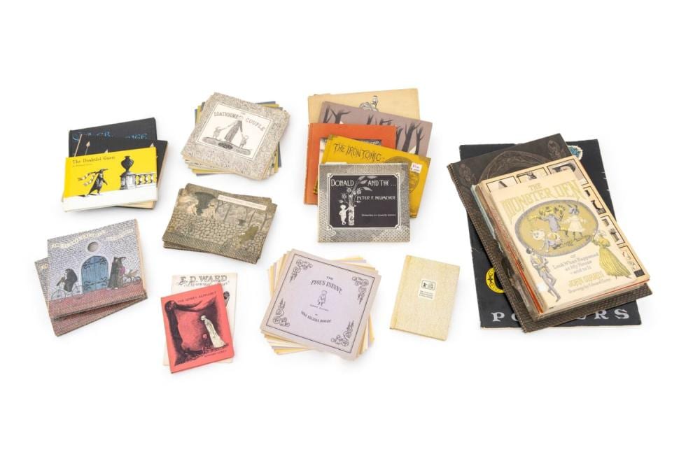 signed etc books illustrated by edward gorey · Auctions at Showplace · 2026-01-13 Edward Gorey comparable auction result: signed etc books illustrated by edward gorey