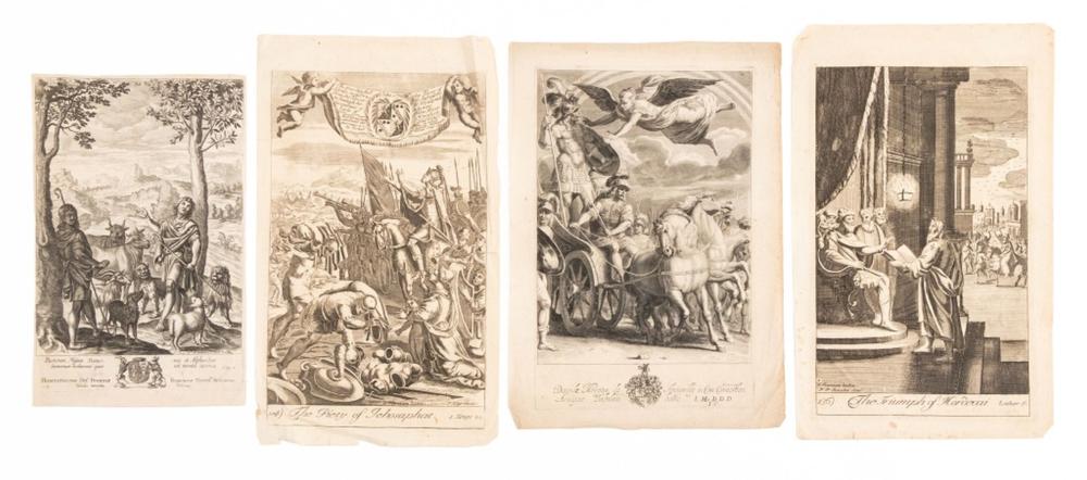 Johannes Kip comparable auction result: jan kip pierre lombart etc engravings 4